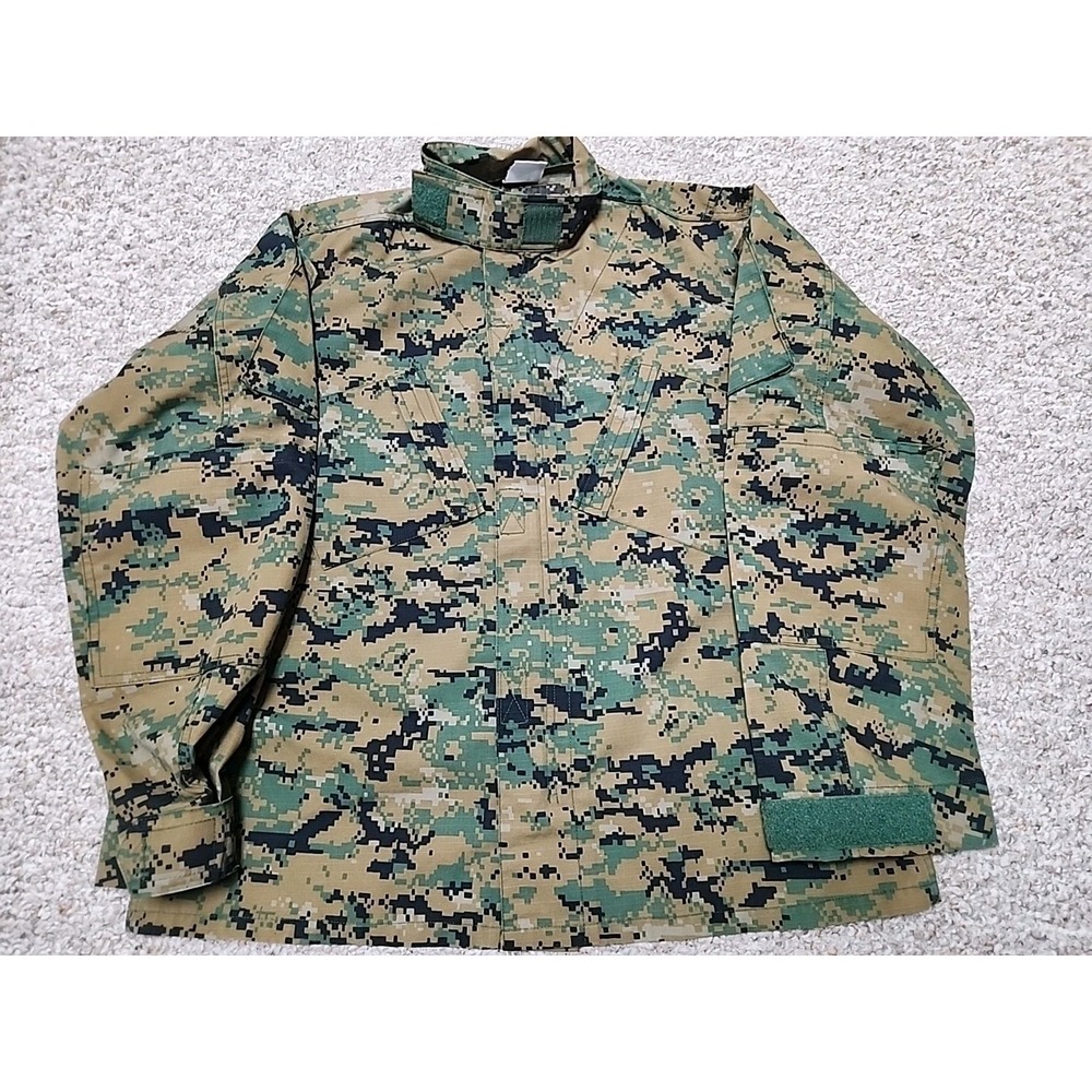 Propper Uniform BDU Coat Medium Reg. Combat‎ Work Uniform Digital Camo Full Zip